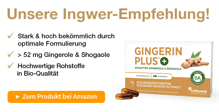 Gingerin Plus Bio-Ingwer-Kapseln